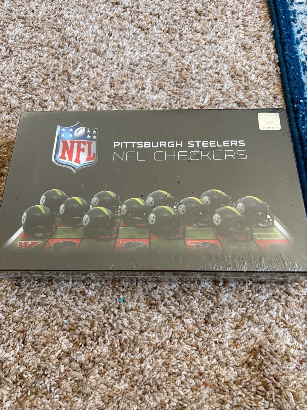 Pittsburgh Steelers NFL Checkers Game - Black Team Edition NIB Factory Sealed